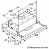 Máy Hút Mùi Bosch DFT93AC50 90 cm _ Seri 4 